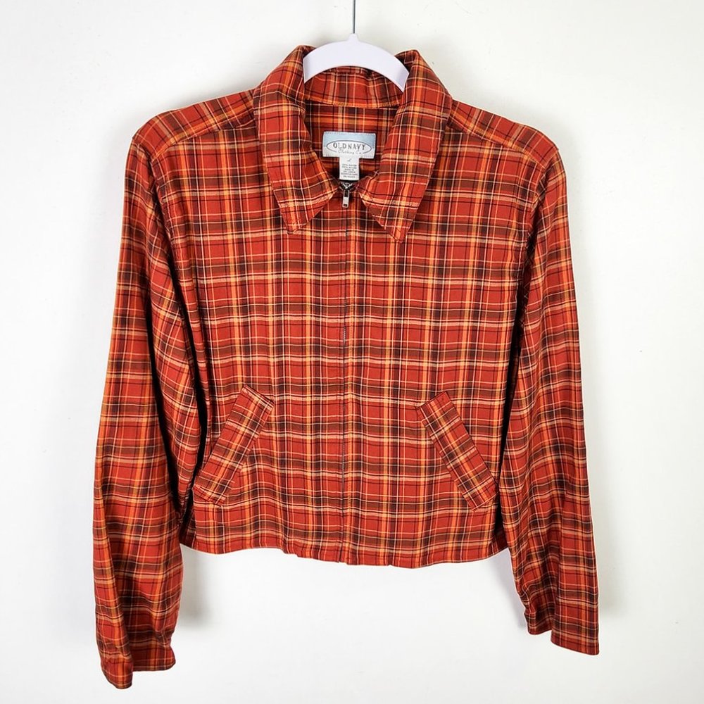 Women's Red Plaid Jacket
